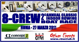 Logo Boat Race Indoor Rowing 2011